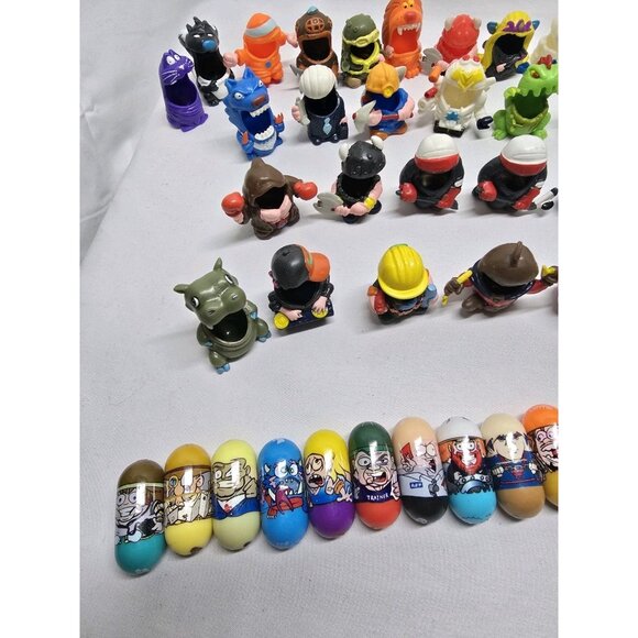 Moose Mighty Beanz 55 PC Lot Bodz, 29 Beanz Collectible Rare Vintage Some Flaws - Picture 2 of 16